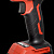 Дрель-шуруповерт аккум DCK KDPL208 2*4А/ч, HEX-impact, 208нм, 3 скорости, подсветка